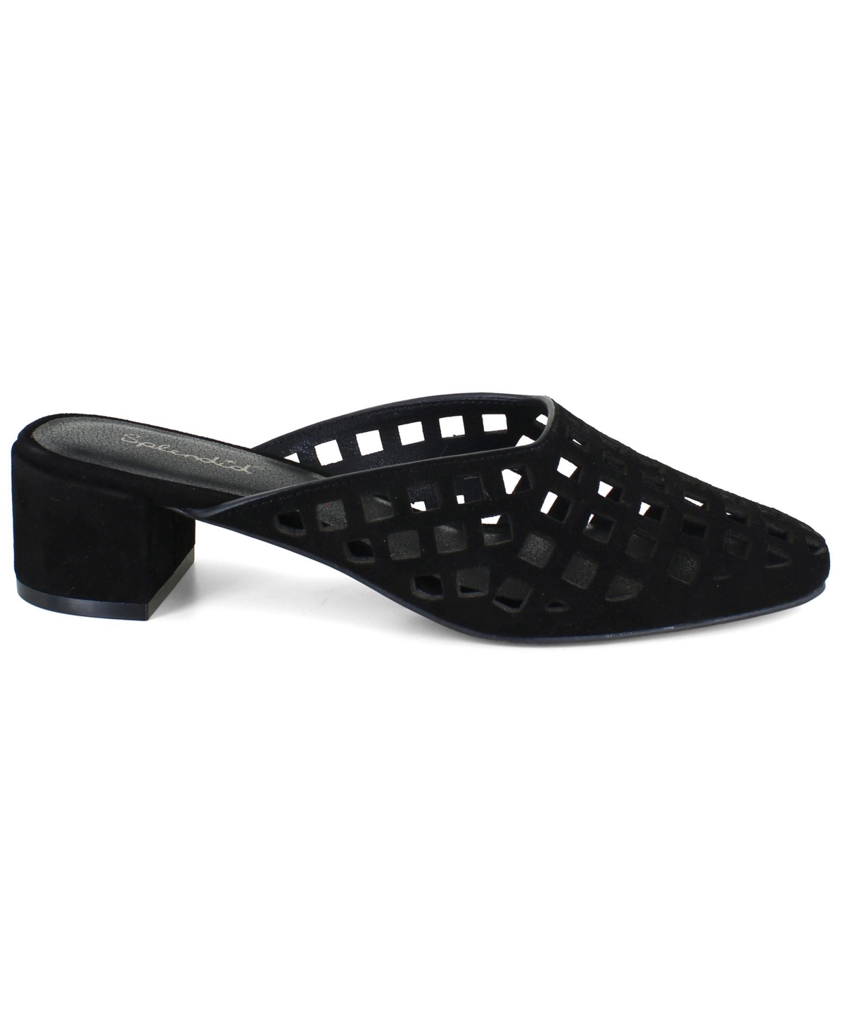 Splendid Women's Ria Heeled Laser Cut Mule