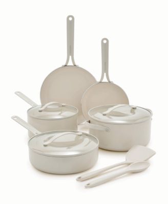 Nova Gallery Ceramic Nonstick 10-Piece Cookware Set, Macy's Exclusive