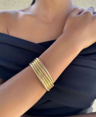 Flexible Coil Stack Bracelet