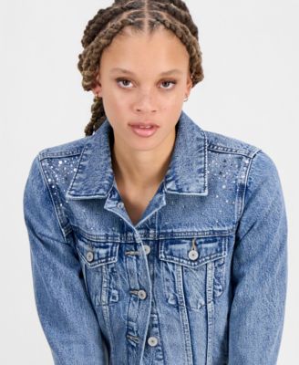 Women's Tomboy Denim Trucker Jacket 