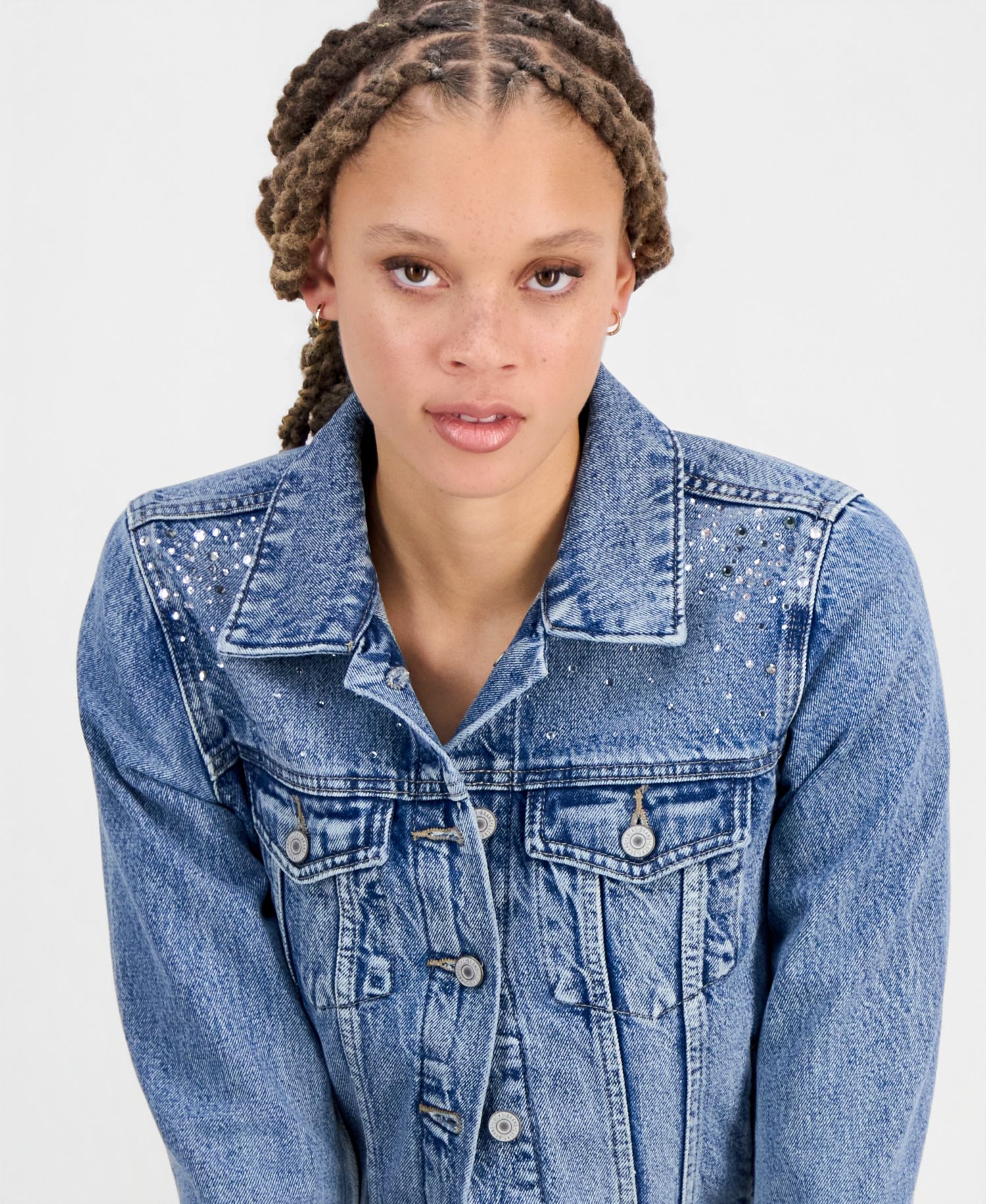 Women's Tomboy Denim Trucker Jacket