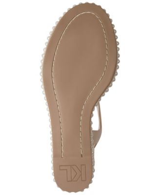 Women's Calzona Round Toe Wedge Sandals