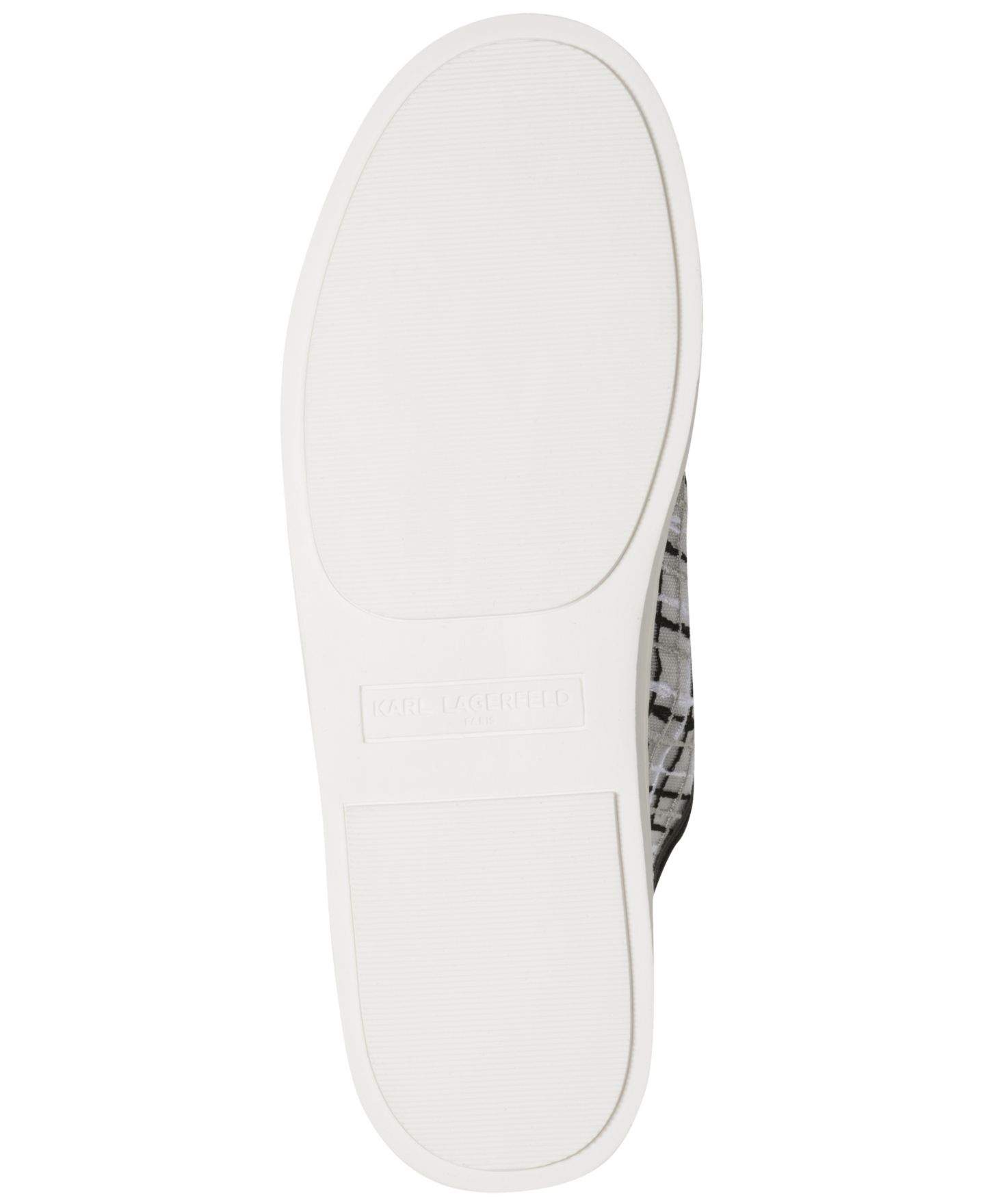 Женские кроссовки KARL LAGERFELD PARIS Cate Whimsy Lace-Up, цвет: Чёрный разноцветный — фото 5