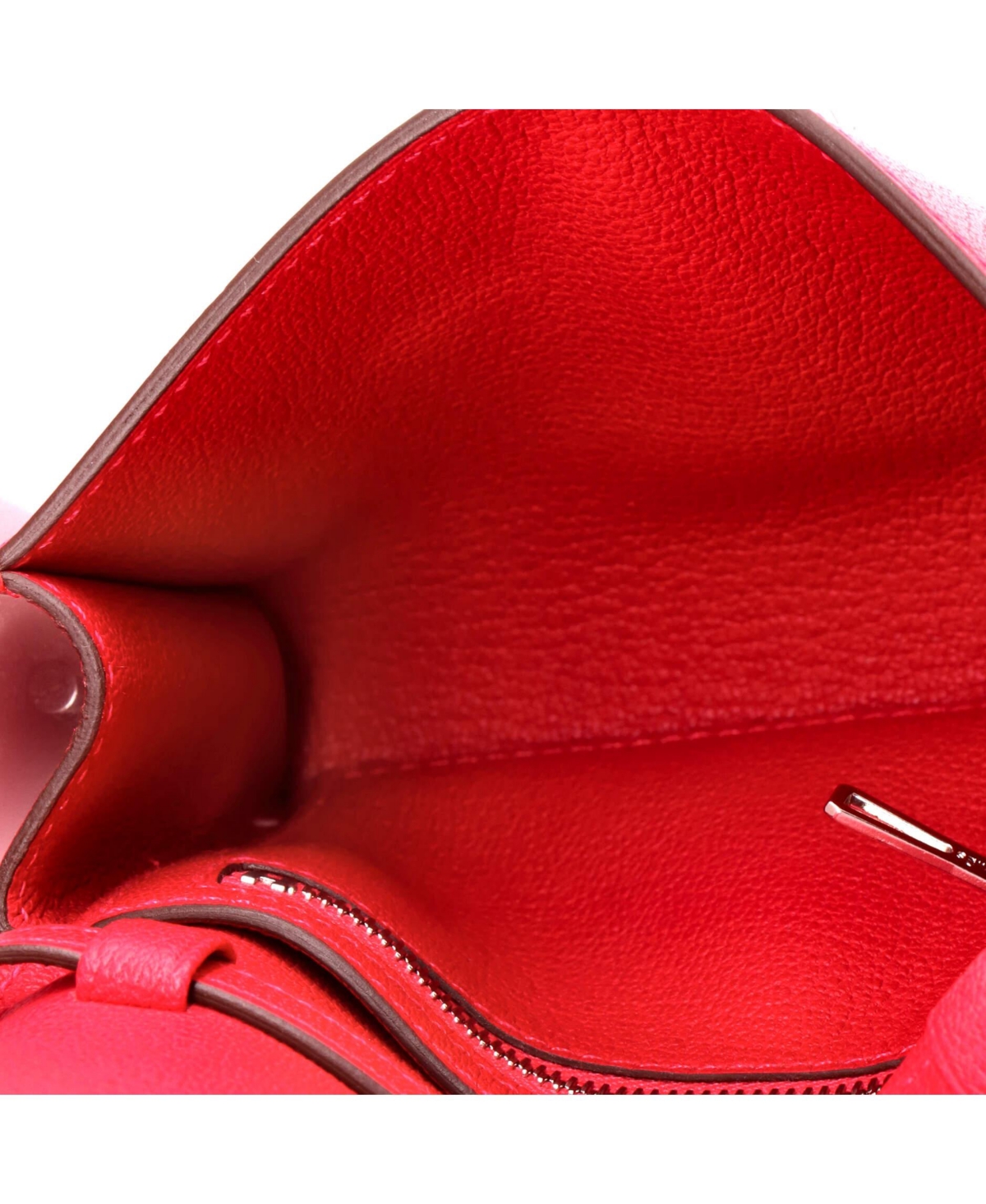 Pre-Owned HERMES Chaine d'Ancre Compact Wallet on Strap Chevre Chamkila