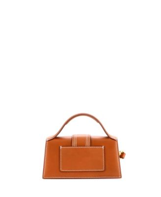 Le Bambino Top Handle Flap Bag Leather