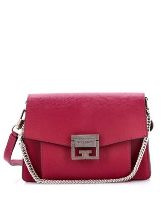 Small GV3 Flap Bag Leather