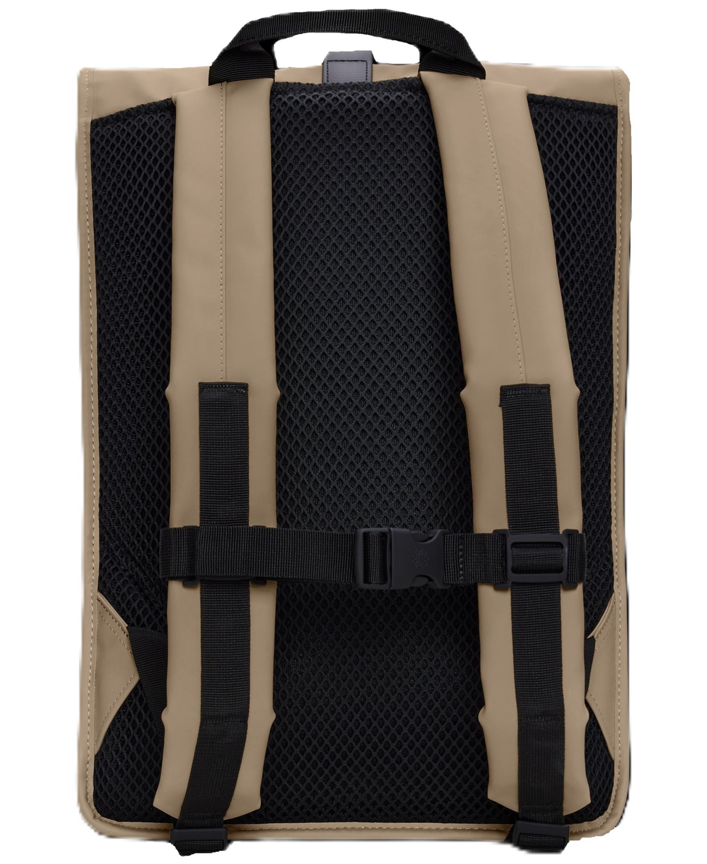 Мужская сумка Rains Rolltop Rucksack, цвет: Бежевый — фото 2