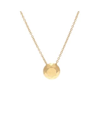Elsa Peretti Two Carat Faceted Pendant Necklace