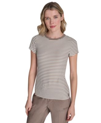 Women's Hudson Rib Crew Neck T-Shirt