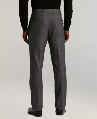 Men's Slim-Fit Flat Front Dress Pants