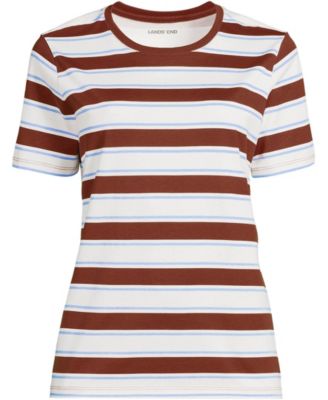 Plus Size Relaxed Supima Cotton Crew Neck T-Shirt