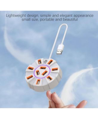 10-Port Multiport USB Dock - with 5Gbps High-Speed Transfer,Desktop Expansion Hub for Home Office & Gaming