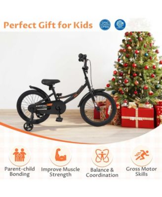 Kids Bike Sport Bicycle with Removable Training Wheels