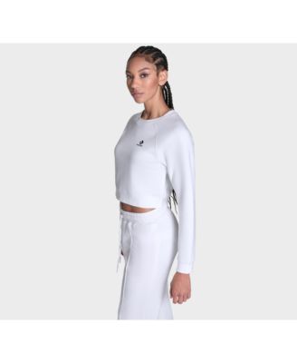 Women's Star Chevron Cropped Crewneck