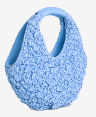 Alyii Ruched Stripe Top Handle