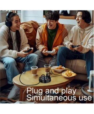 USB Hub 7 Ports - Multiport USB A 3.0 Hub Splitter,USB Adapter Extender for Laptop, Desktop, PC, Console