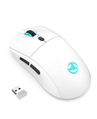 2.4G Wireless Rechargeable Mouse, 3600 DPI Adjustable, 7-Color RGB Backlight, Ergonomic Silent Mouse,Type-C Charging, for PC, Laptop, Mac