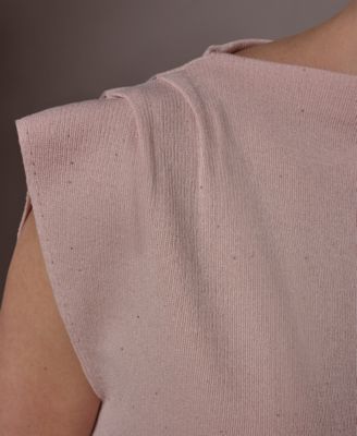 Women's Asymmetric Mock Neck Sweater