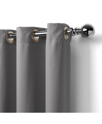 Elrene Home Fashions Connor Solid Indoor/Outdoor Window Curtain