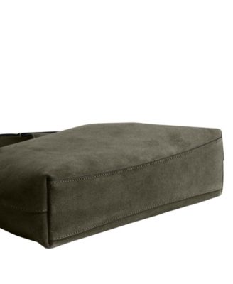 Brooklyn Medium Suede Shoulder Bag 28