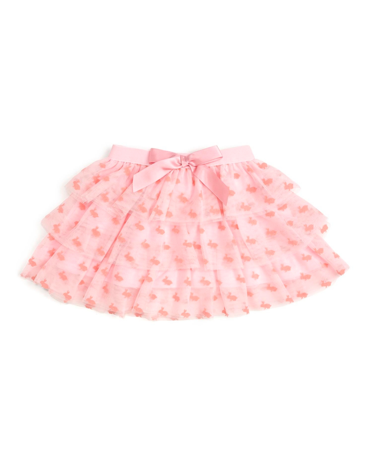 Sweet Wink Little Girls Honey Bunny Easter Tiered Tutu - Pink