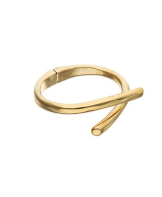 18K Gold Alloy Bracelet in the Shape of a Tube