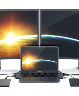 7 in 1 USB C Hub Adapter with 87W PD Charging & 4K HDMI 60Hz, for M1-M5 MacBook Pro/Air, Ideal for Home Office & Travel