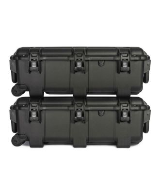 962 Wheeled Waterproof Hard Case with Padded Divider
