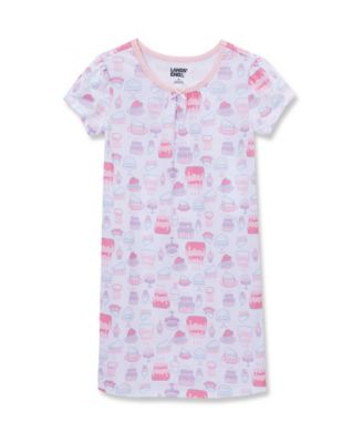 Little Girls Short Sleeve Nightgown