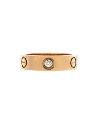 Love 3 Diamonds Band Ring