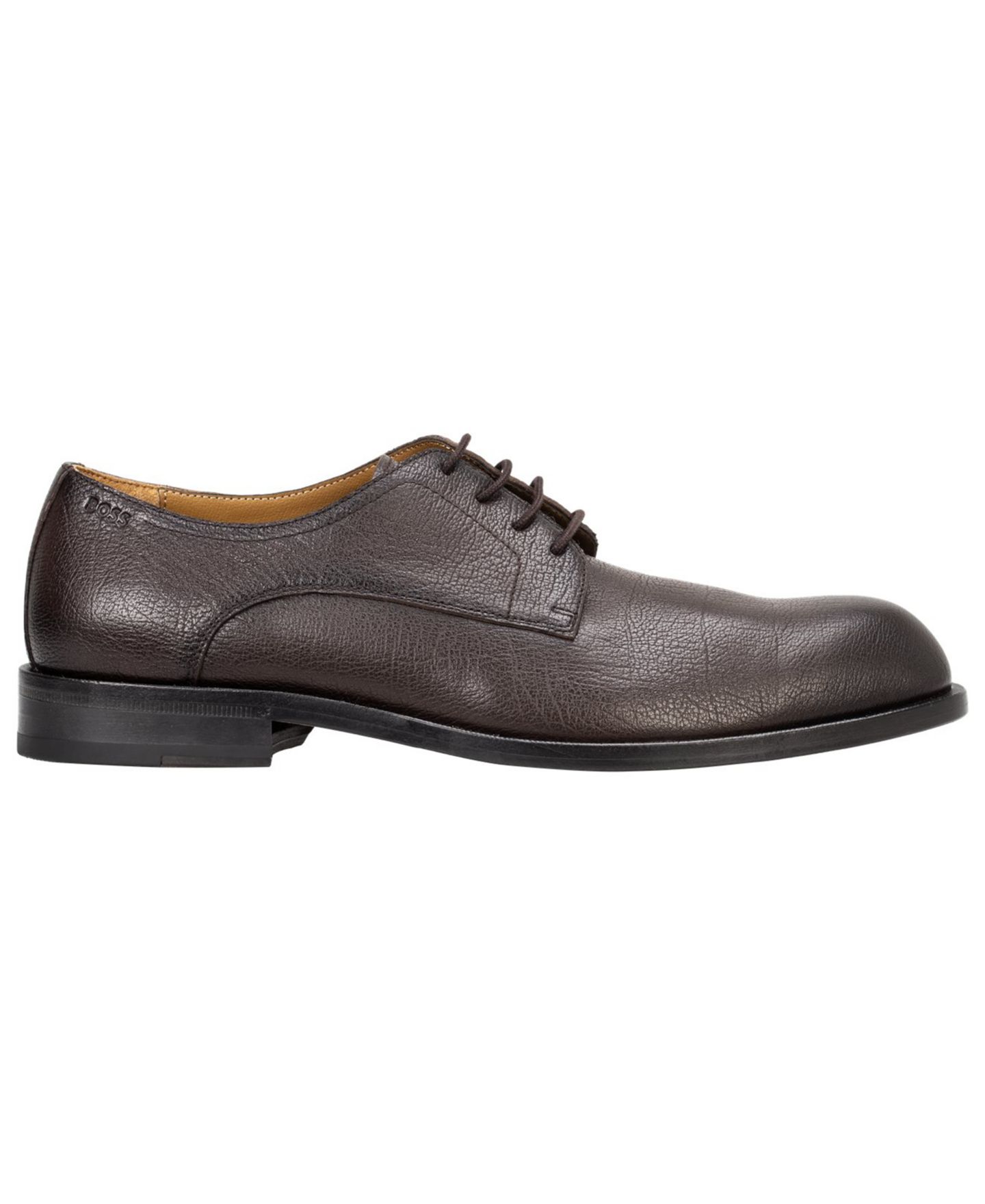 Обувь Hugo Boss Men's Lace-Up Dress Shoes, цвет: Тёмный коричневый — фото 1