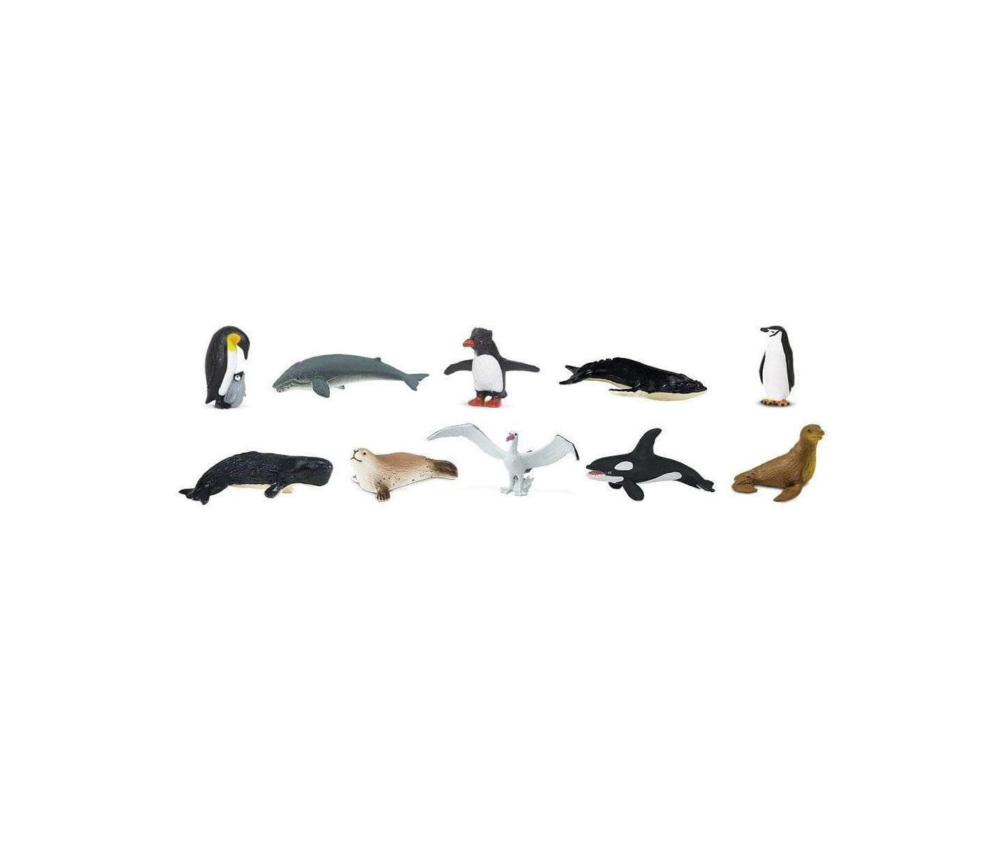 Детские фигурки Safari Ltd. Antarctica Hand-Painted 10-Piece Figurine Set, от 3 лет — фото 3
