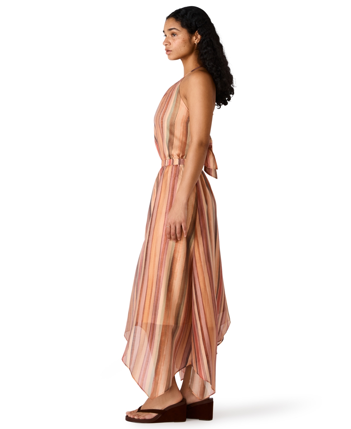 Bb Dakota Women's Dalina Halter Neck Sleeveless Dress