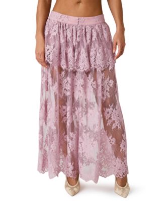 Women's Arietty Floral Lace Maxi Skirt