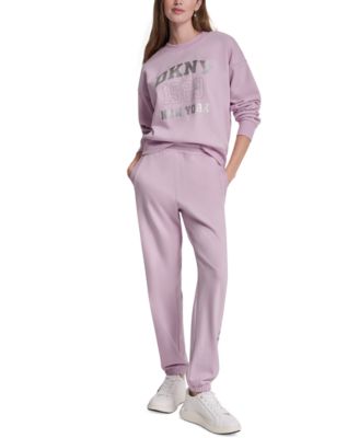 Women's 1989 Rhinestone Logo High-Rise Relaxed Joggers