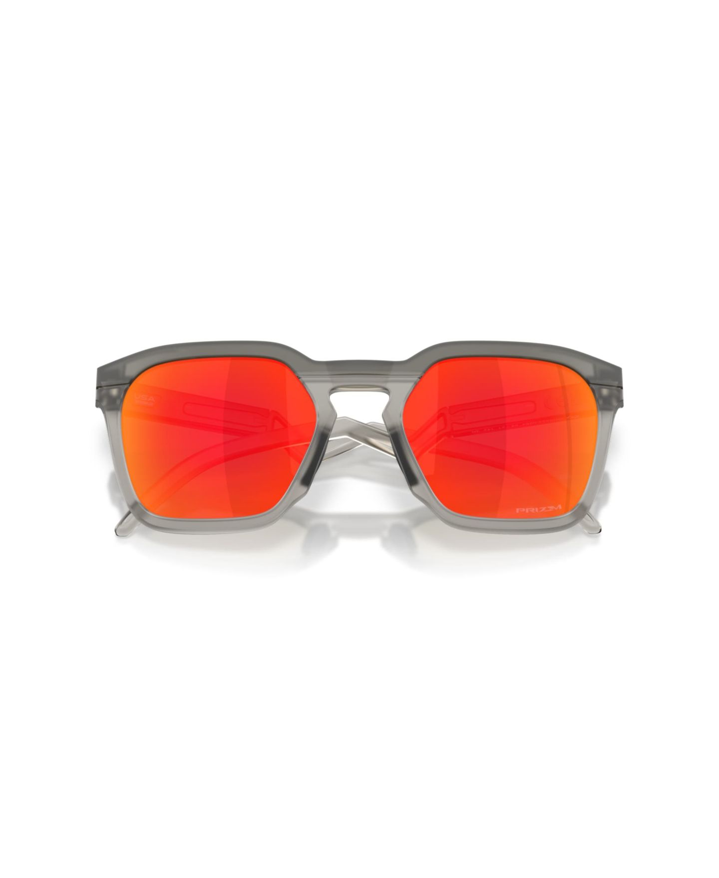 Солнцезащитные очки Oakley Unisex Square Sunglasses, Hstn SQ OO9533, цвет: Матовый серый дымчатый — фото 3
