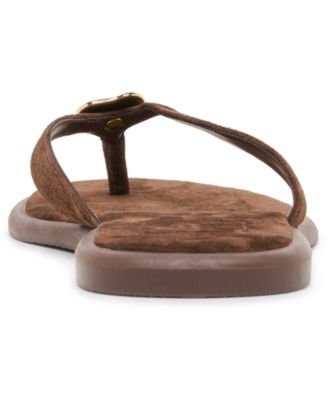 Women's Jaina Dome Embellished Flat Thong Sandals