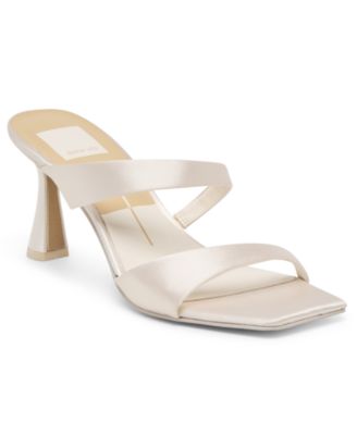 Women's Strappy Double Band High Heel Dress Sandals