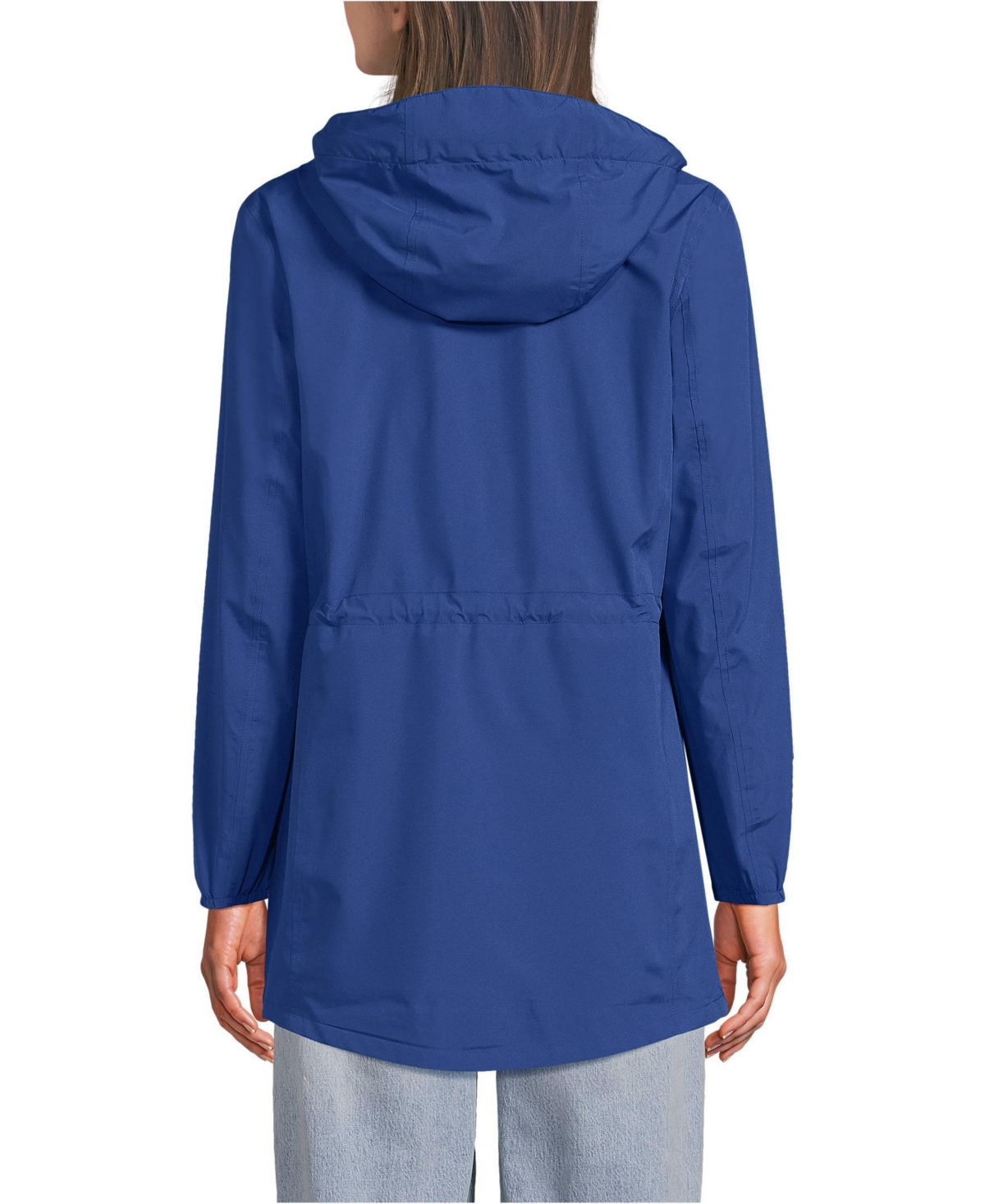 Lands' End Women's Squall Packable Waterproof Raincoat