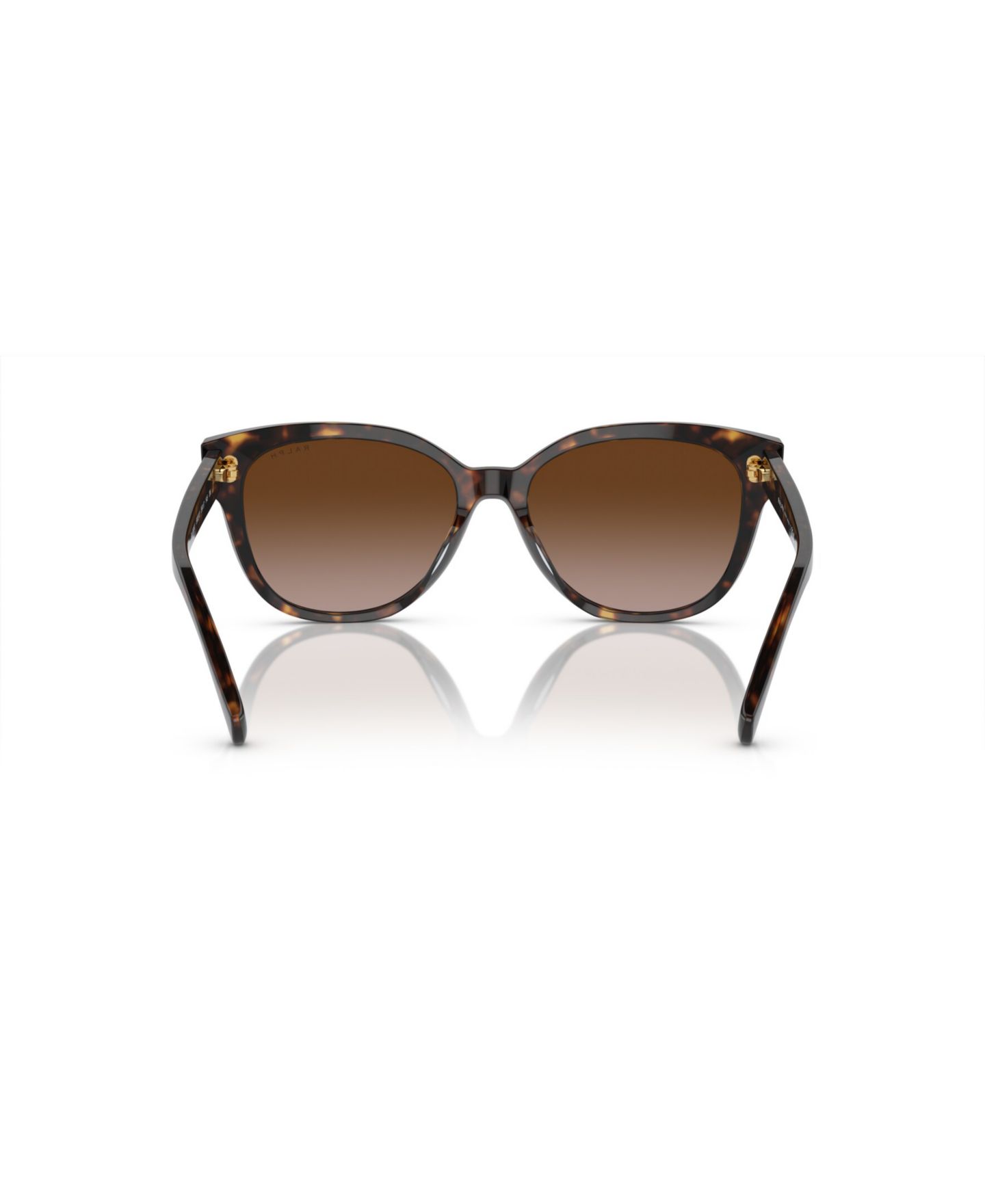 Женские солнцезащитные очки Ralph by Ralph Lauren Cat Eye Sunglasses, RA5305U, цвет: Чёрный гавана — фото 4