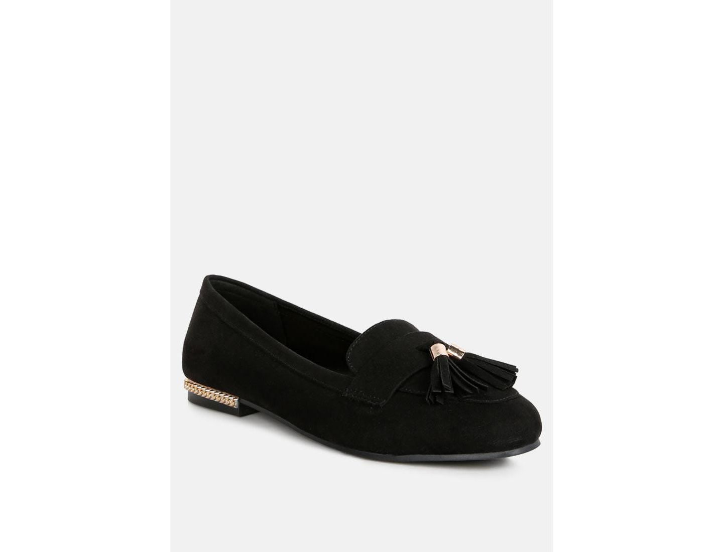 Женские туфли London Rag Atrika Faux Suede Tassel — фото 5