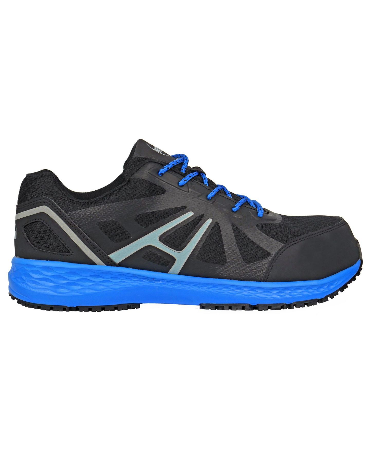 Мужские ботинки Hoss Boot Company HOSS Express Composite Toe Lightweight Men s Work Shoe, цвет: Чёрный / Королевский синий — фото 2