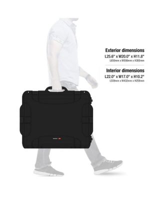 Wheeled Series 955 Lightweight NK-7 Resin Waterproof Hard Case with Foam Insert