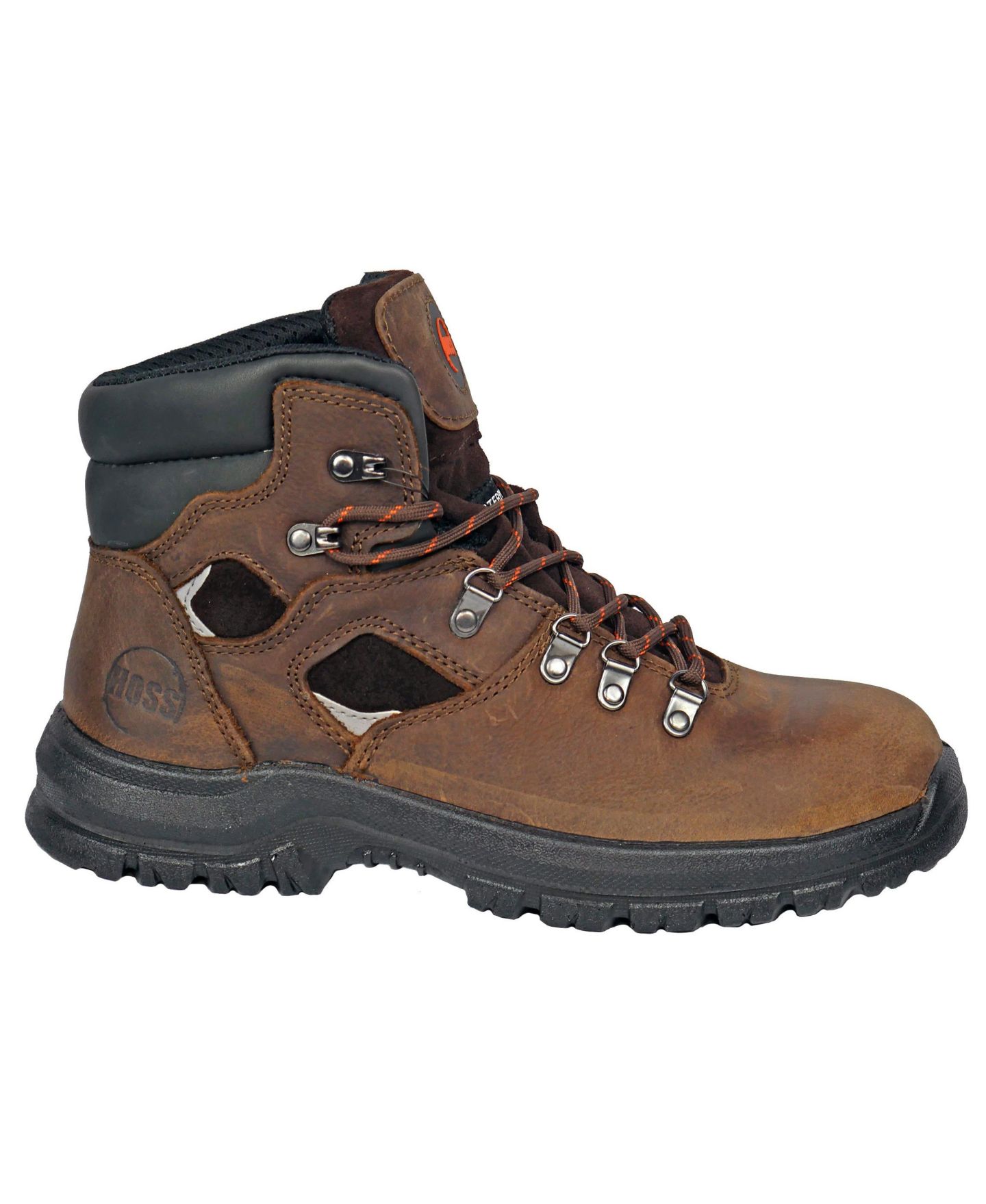 Мужские ботинки Hoss Boot Company Adam 6 Inch Steel Toe Work Boot, цвет: Коричневый — фото 3