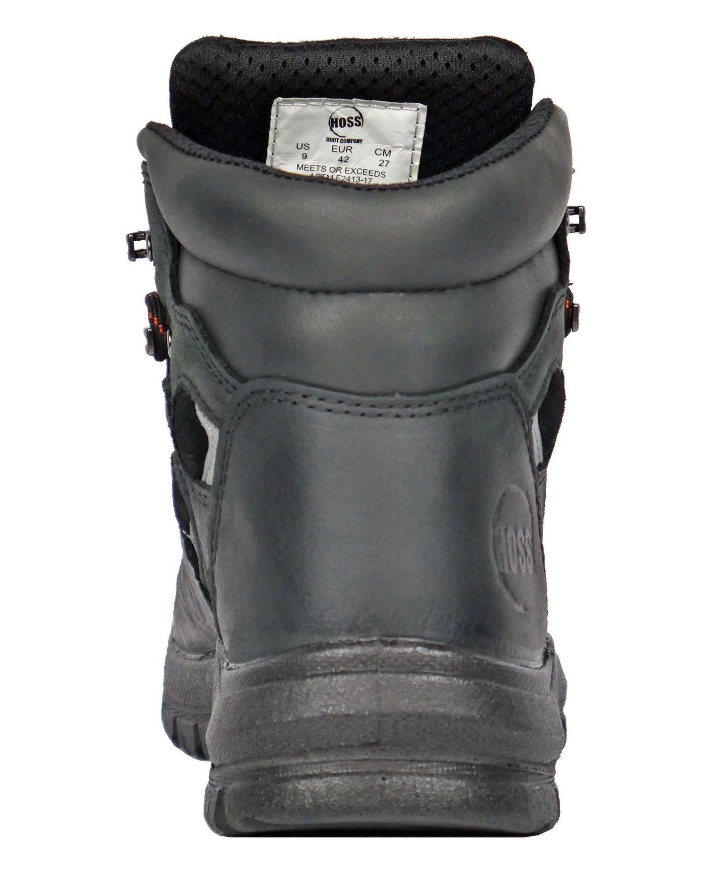 Мужские ботинки Hoss Boot Company HOSS Adam Steel Toe 6 Inch Work Boot, цвет: Чёрный — фото 3