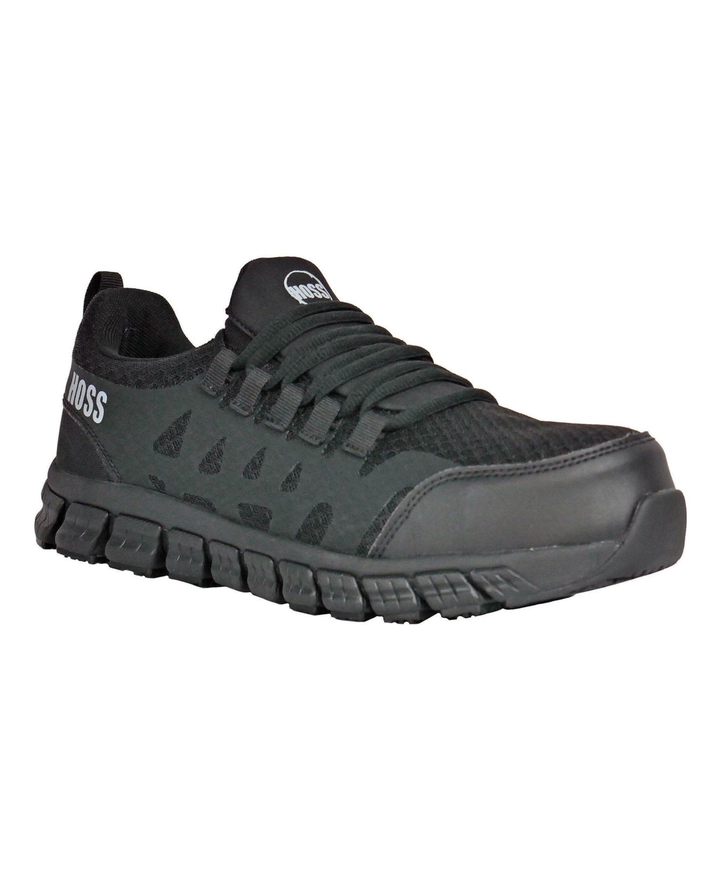 Мужские кроссовки Hoss Boot Company Sparks SD Composite Toe Static Dissipative Athletic Work Shoe, цвет: Чёрный — фото 1