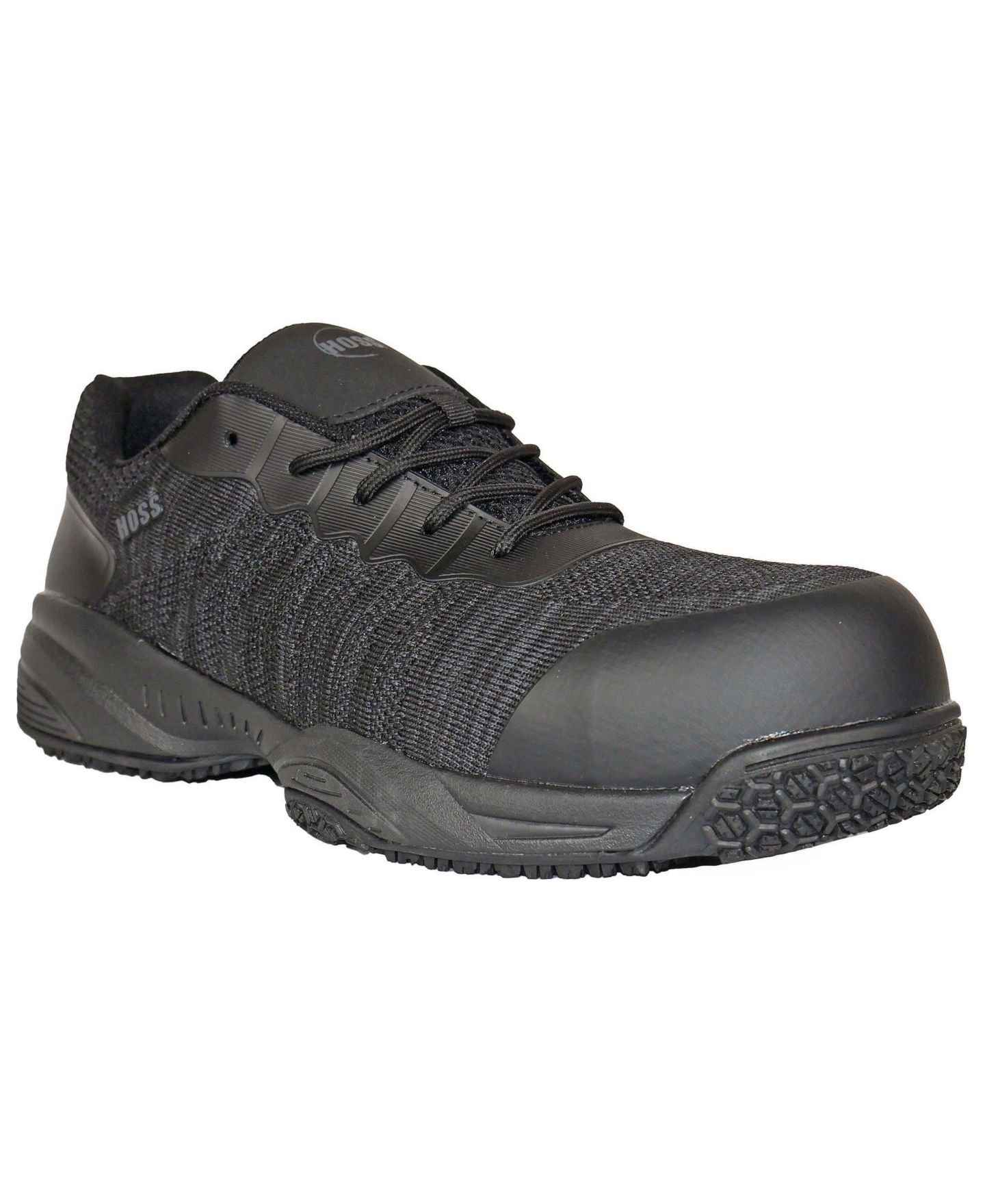 Мужские кроссовки Hoss Boot Company Spadix Men s Composite Toe Athletic Work Shoe Slip Resistant EH Safety, цвет: Чёрный — фото 1