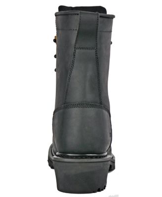 Men's Cross-Cut Logger Composite-Toe Work Boots