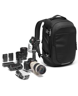 Advanced III Gear Backpack for DSLR/CSC/Drone, 13" Laptop Compartment, Medium, Black