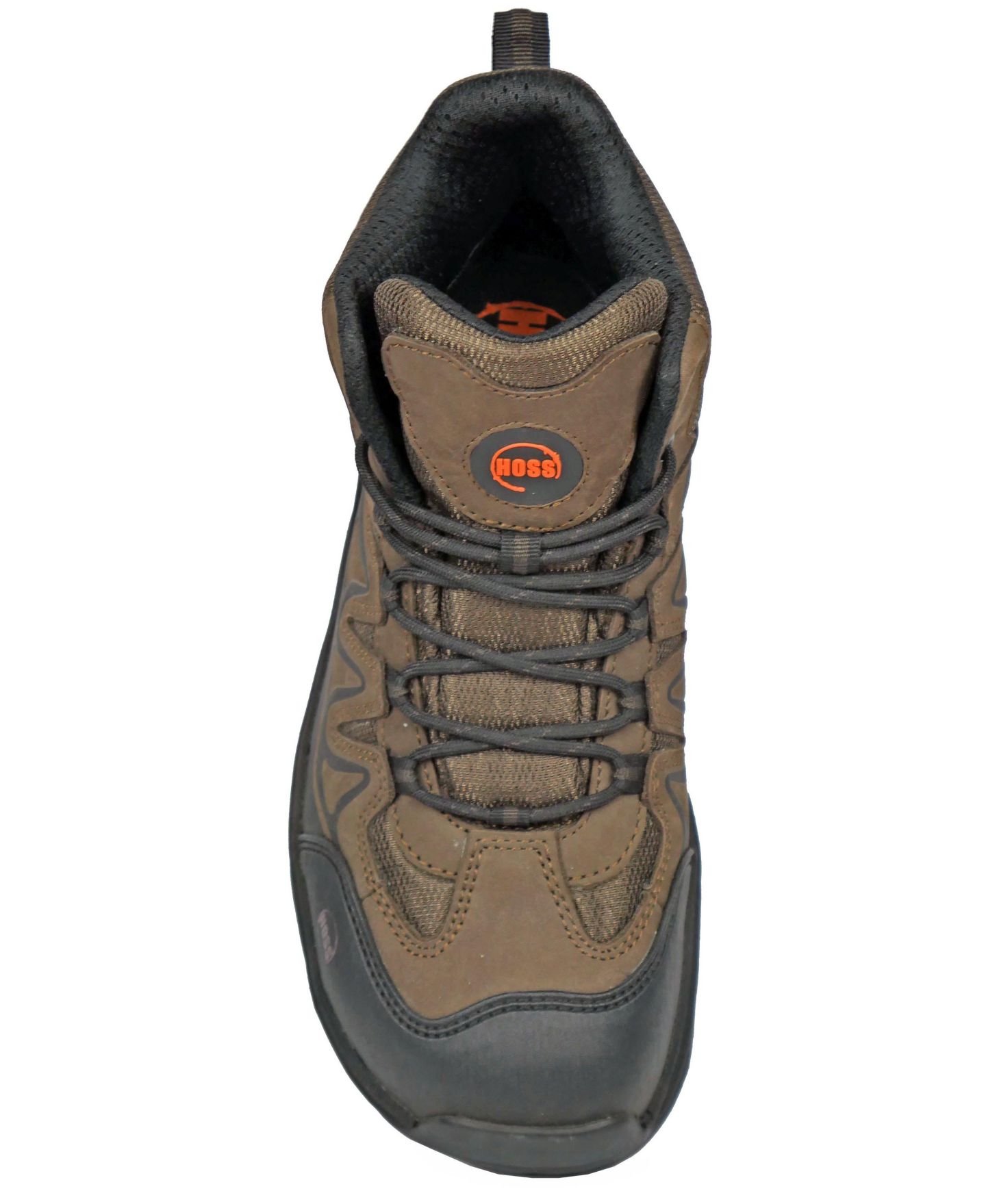 Мужские ботинки Hoss Boot Company Eric Hi Composite Toe Wedge Work Boot, цвет: Коричневый — фото 6